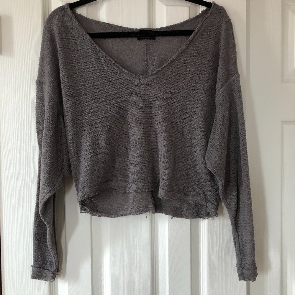 Out From Under Grey Knit Sweater